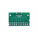 TYPE-C 24Pin Female Testing Points Breakout Board | 102078 | Adapter Boards by www.smart-prototyping.com